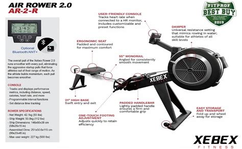 XEBEX Air Rower : Amazon.in: Sports, Fitness & Outdoors