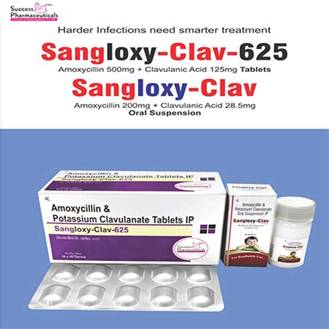 SANGLOXY-CLAV Dry Syrup SANIFY HEALTHCARE PVT. LTD.