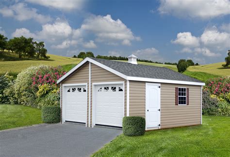 Prefab Double-Wide Garages in KY & TN | Esh's Utility Buildings
