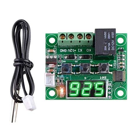 FEDUS® W1209 LED Digital Cooling/Heating Temp Thermostat Temperature ...