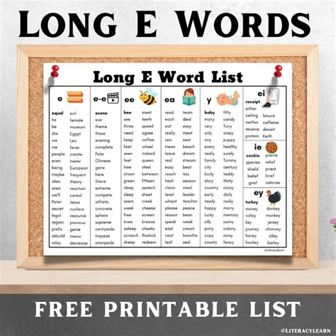 215+ Long U Vowel Sound Words (Free Printable Lists) - Literacy Learn