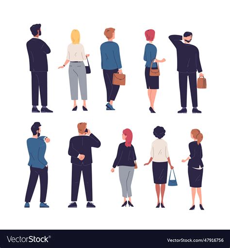 People Vector Back View 的图像结果