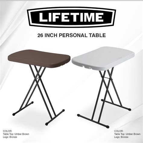 Lifetime Folding Table, Furniture & Home Living, Furniture, Tables ...