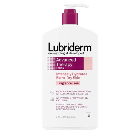 Buy Lubriderm Advanced Therapy Fragrance-Free Moisturizing Lotion with ...