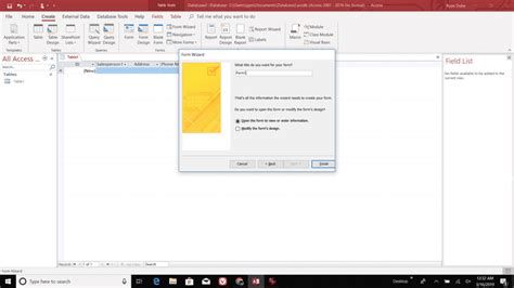 Form Data Entry to Access DB 的图像结果