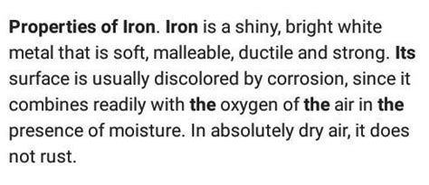 iron is an example of - Brainly.in