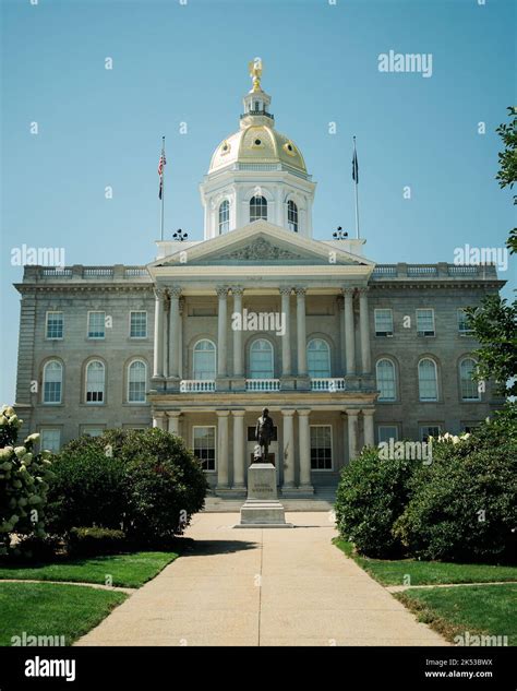 New Hampshire State House architecture, Concord, New Hampshire Stock ...