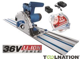 Scheppach 5901806903 PL55LI cordless circular saw 36V 2.0Ah Li-Ion 160 ...