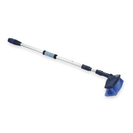 Tough Guy Flow Through Brush, Blue, Aluminum, 61 1/2 in L Overall 2ZPA5 ...