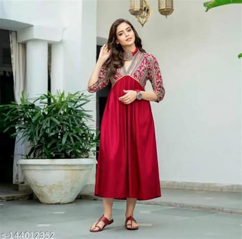 Pfk Womens Kurtas Kurtis - Buy Pfk Womens Kurtas Kurtis Online at Best ...