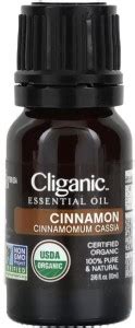 Cliganic 100% Pure Essential Oil, Cinnamon Oil, 0.33 fl oz Hair Oil ...