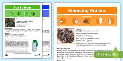 Baking Soda Experiments