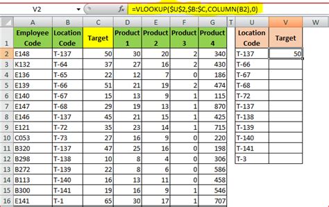 Image result for Column Numbers for VLOOKUP