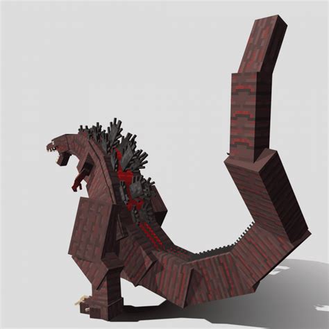 Image result for Shin Godzilla Addon Minecraft
