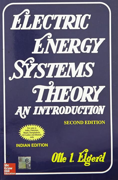 Buy Electric Energy Systems Theory: An Introduction Book Online at Low ...