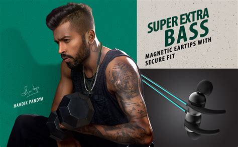 boAt Rockerz 255F Sports Wireless in Ear Earphones with Mic, Super ...