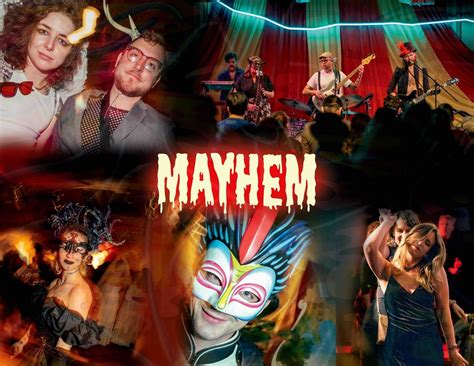 Sadness, Madness, & Mayhem - A Haunted Costume Carnival with Dust City ...