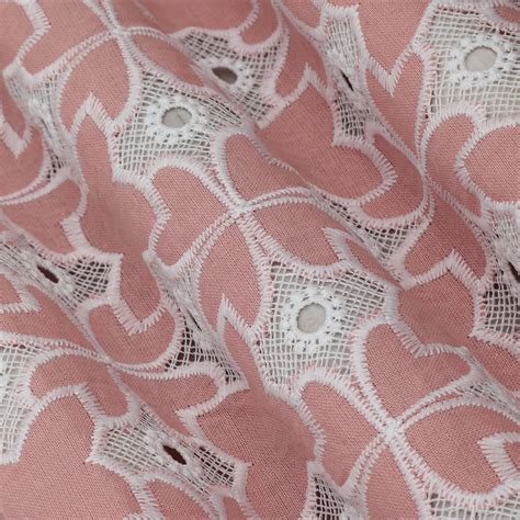 Cut Work Cotton Embroidery Fabric – KC Creations