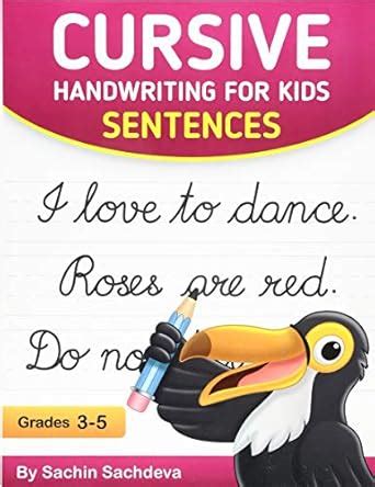 Buy Cursive Handwriting for Kids: Sentences Book Online at Low Prices ...