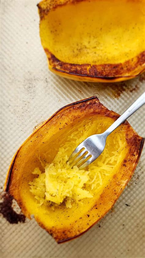 Roasted Spaghetti Squash - Amy's Nutrition Kitchen