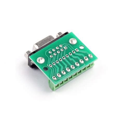 Db9 Male Screw Terminal To Rs232 Rs485 Conversion Board