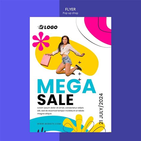 Colorful ad flyer Images - Free Download on Freepik