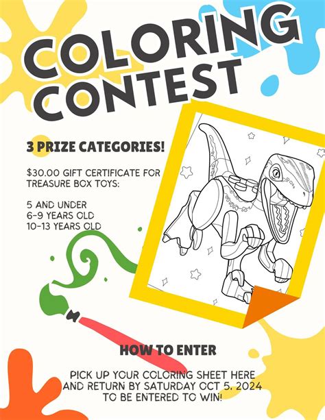 Coloring Contest, 1121 C South Railway Ave, Drumheller, AB, Canada ...