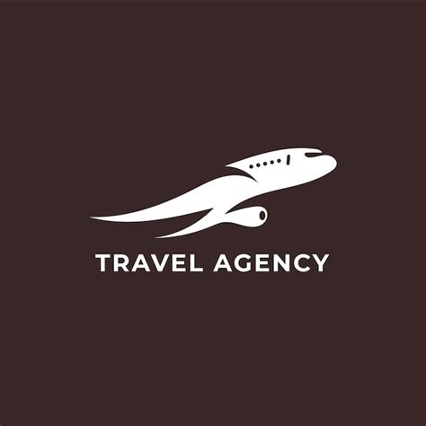 Travel agency logo design vector illustration | Premium Vector