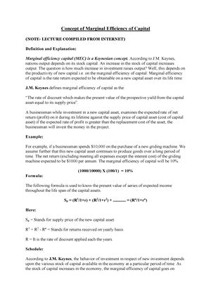 Monetary Policy - Assignment - Monetary Policy Assignment Problem 1. If ...