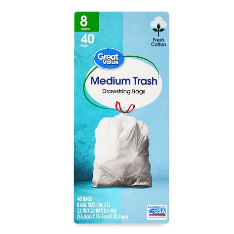 Great Value Trash Bags At Walmart at Louise Mcmakin blog