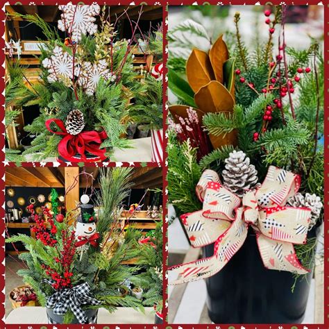 Holiday Evergreen Porch Pot Container Class - 11 am, 4138 East St. Rt ...