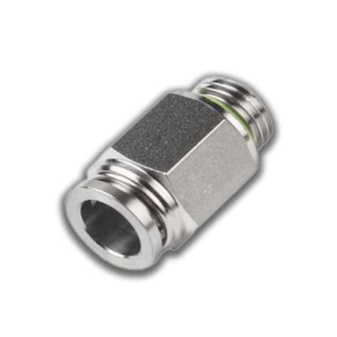 PASLANMAZ DÜZ OTO RAKOR (SS316) XR - Pneumatic Valve Store