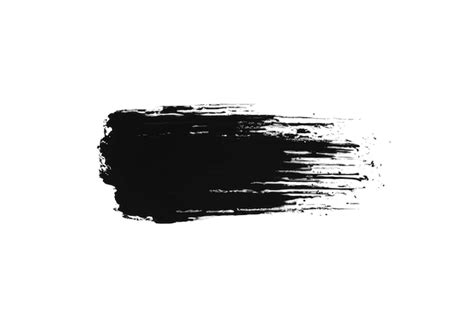 Black brush stroke | Premium PSD