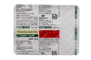 Nobel Plus Tablet: Uses, Side Effects, Price & Substitutes