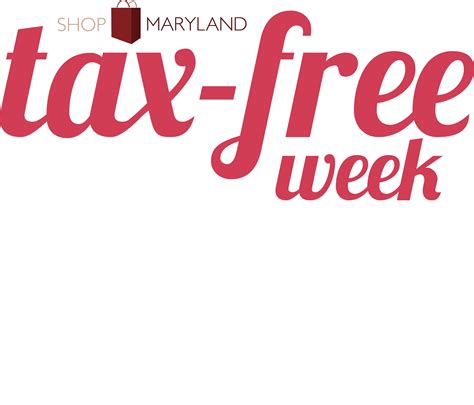 Maryland Tax Free Week