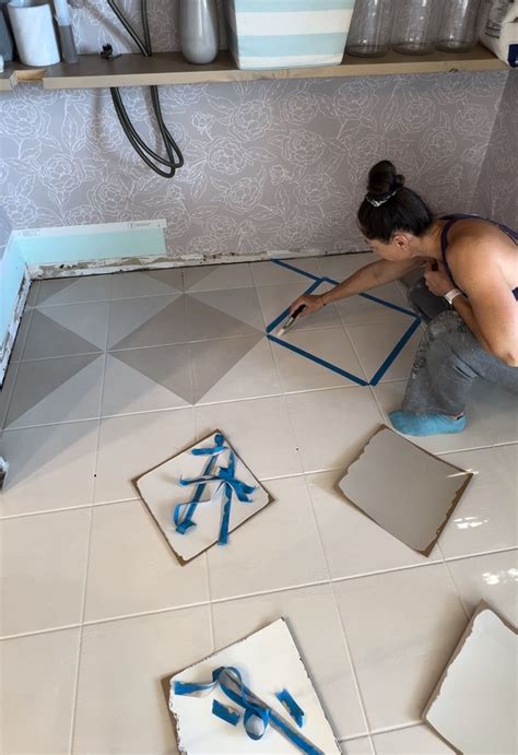 How to paint tile floors – Artofit