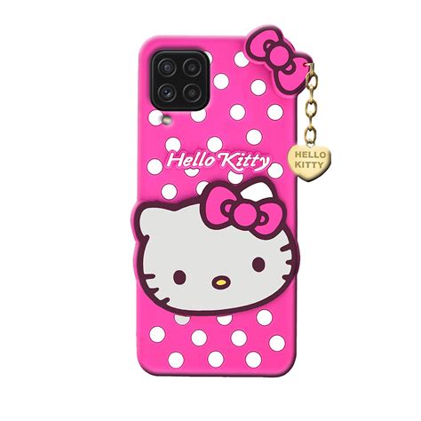 LINASO 3D Soft Silicone Hello Kitty Rubber Back Cover Case Compatible ...