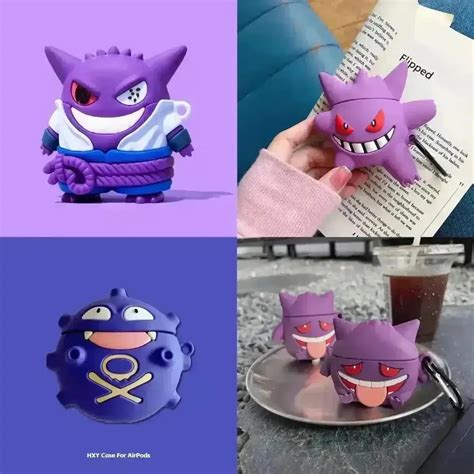 Pokemon Gengar and Koffing Case (For Airpods)