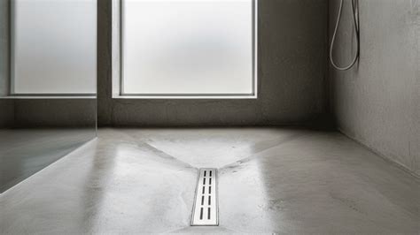 Easy DIY Steps to Concrete Shower Floor with Ideas - The Martinnest