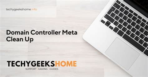 Image result for Clean Metadata Domain Controller