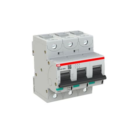 2CCG001220R0001 ABB | ABB High Performance S800S MCB, 3P, 80A Curve B ...
