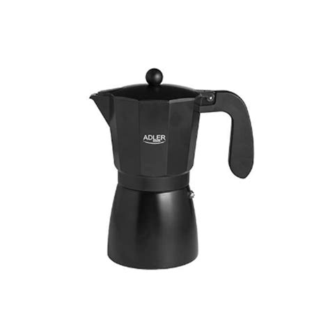 Džezva za espresso kafu 9 šoljica 520ml crna Adler AD4420 | Volim svoj dom