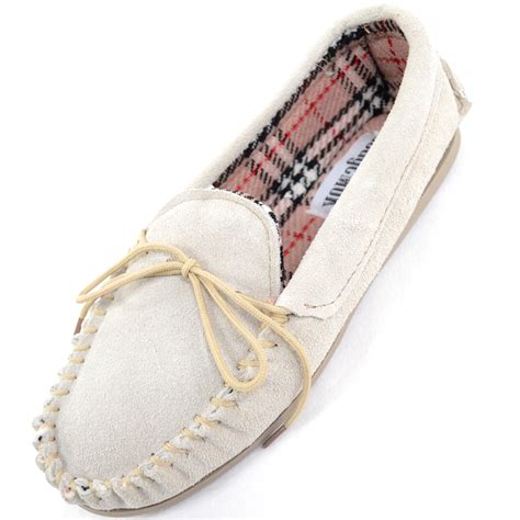 Womens Moccasin Slippers Wide Width at Tawana Tibbs blog