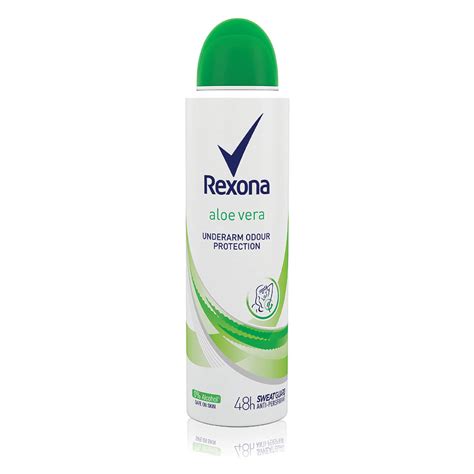 Buy Rexona Aloe Vera Deodorant Body Spray for Women, 150 ml | 19 ...