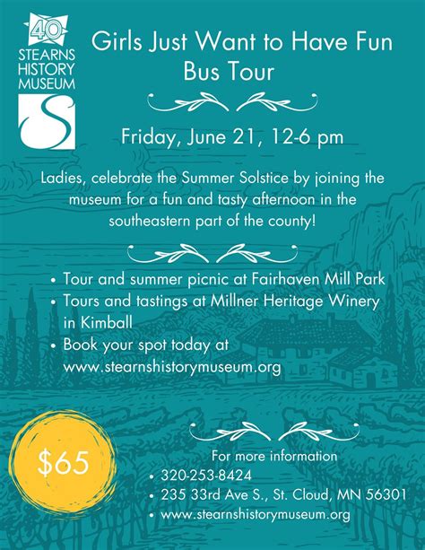 Girls Just Want to Have Fun Bus Tour!, Millner Heritage Winery, Kimball ...