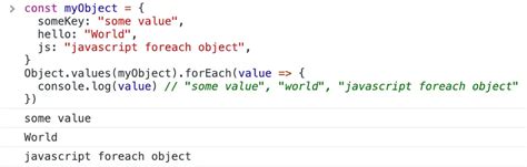 Image result for JavaScript Object Array Foreach