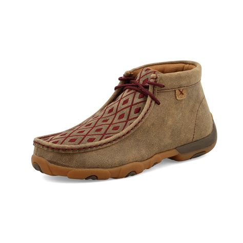 Women's Twisted X Chukka Driving Moc - Lowry's Western Shop