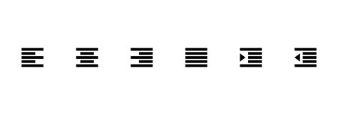 Image result for Text Alignment Symbol