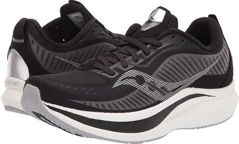 Buy Saucony Mens Endorphin Speed 2 Running Shoe 12 Black/Shadow Online ...