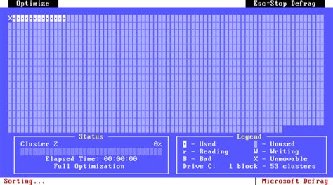 Image result for MS-DOS Defrag